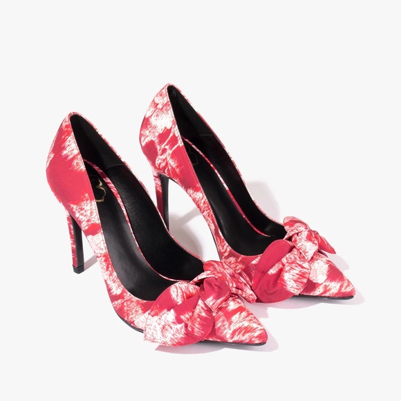 COPY - TED BAKER Of London RYAMA Glitch Bow Heels sz 38/8 - Picture 12 of 12